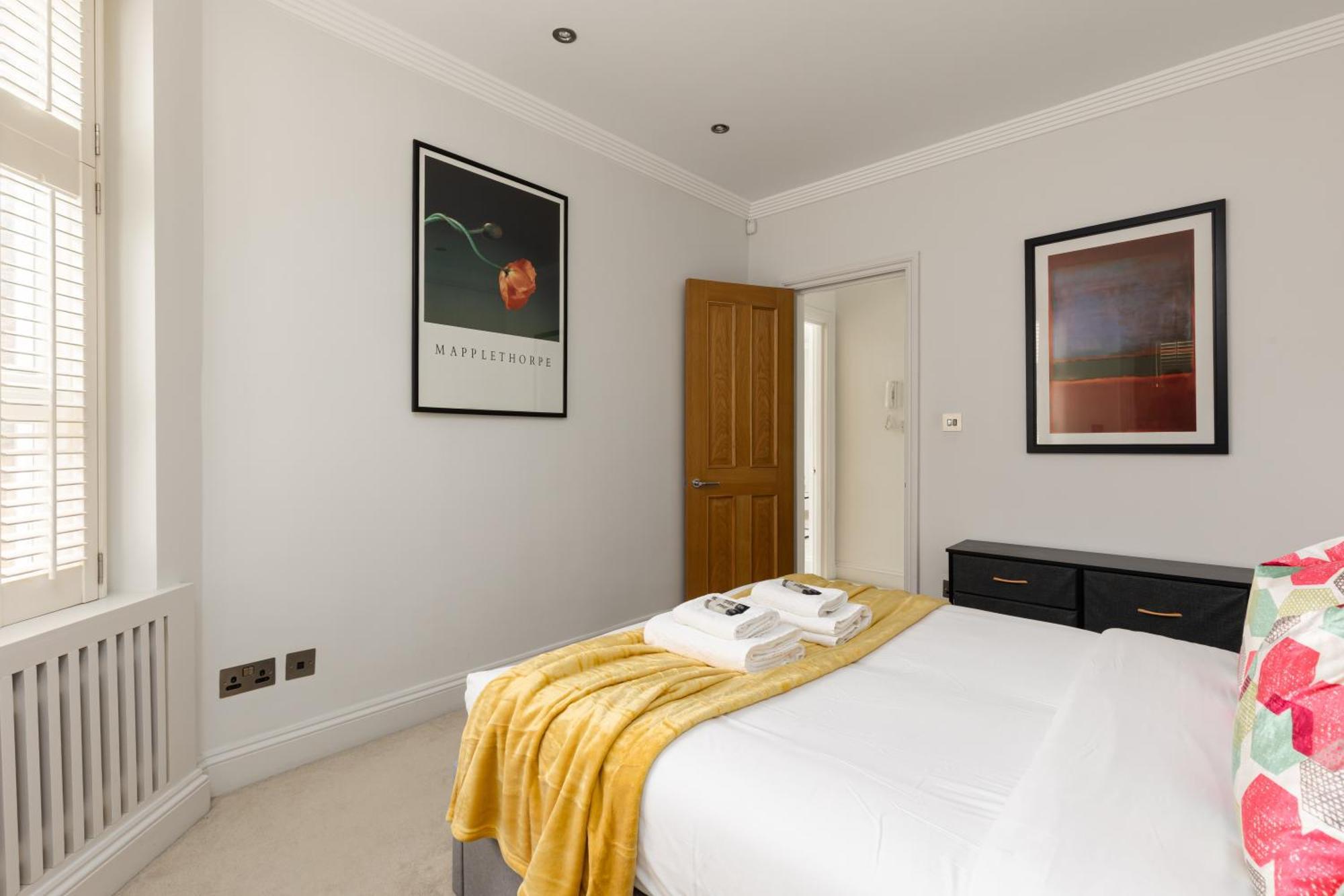 New! Elegant Chelsea 1br Flat, Zone 1, 9min Totube * Londres